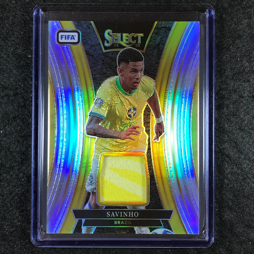 2024-25 Select FIFA SAVINHO Select Memorabilia Jersey Relic #S
