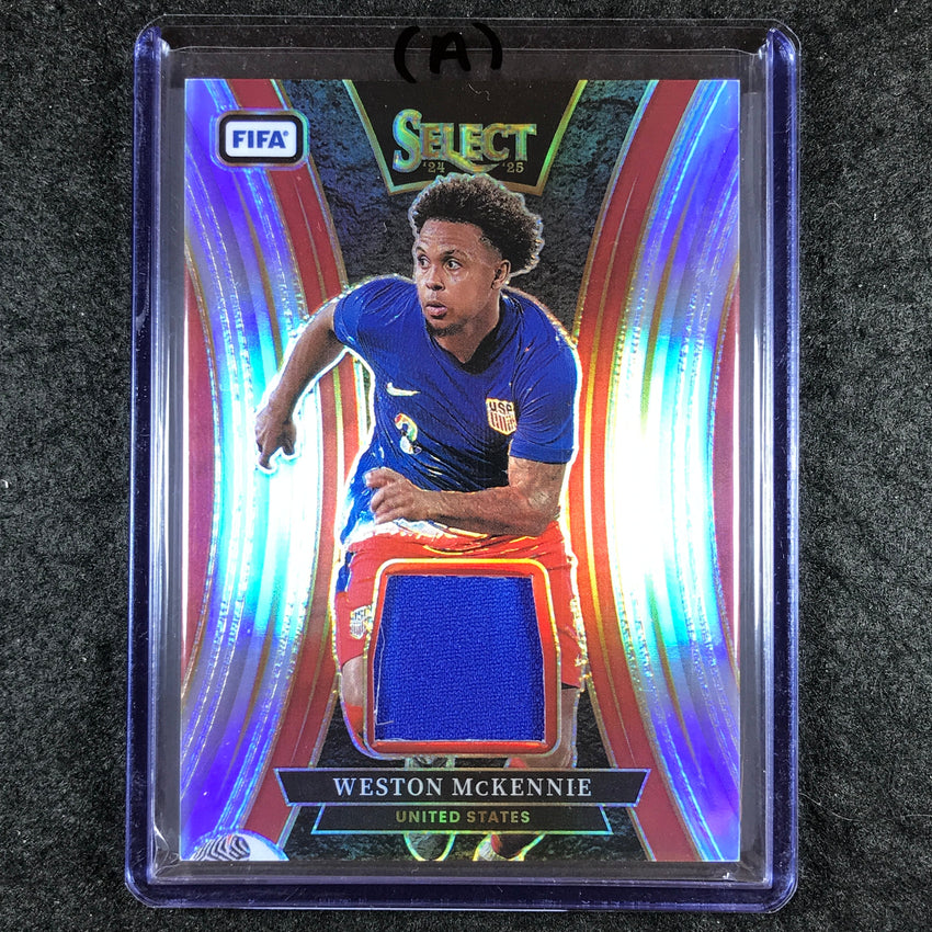 2024-25 Select FIFA WESTON MCKENNIE Select Memorabilia Jersey Relic #WMK (A)