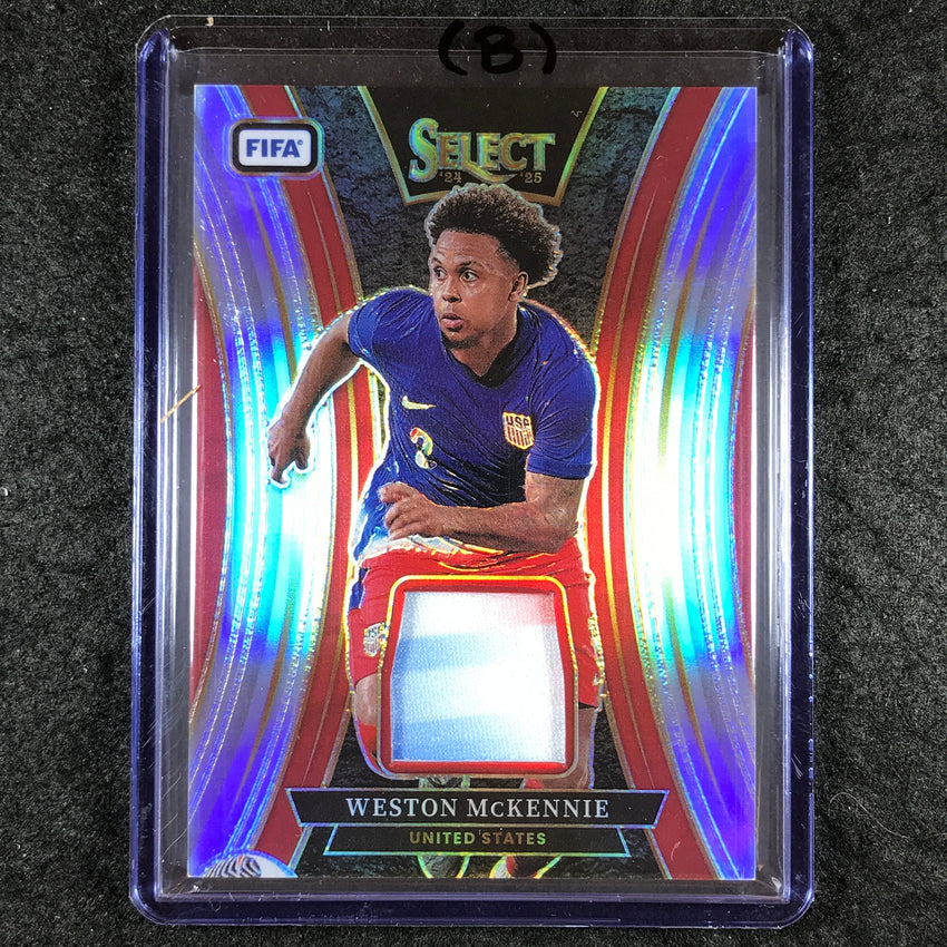 2024-25 Select FIFA WESTON MCKENNIE Select Memorabilia Jersey Relic #WMK (B)