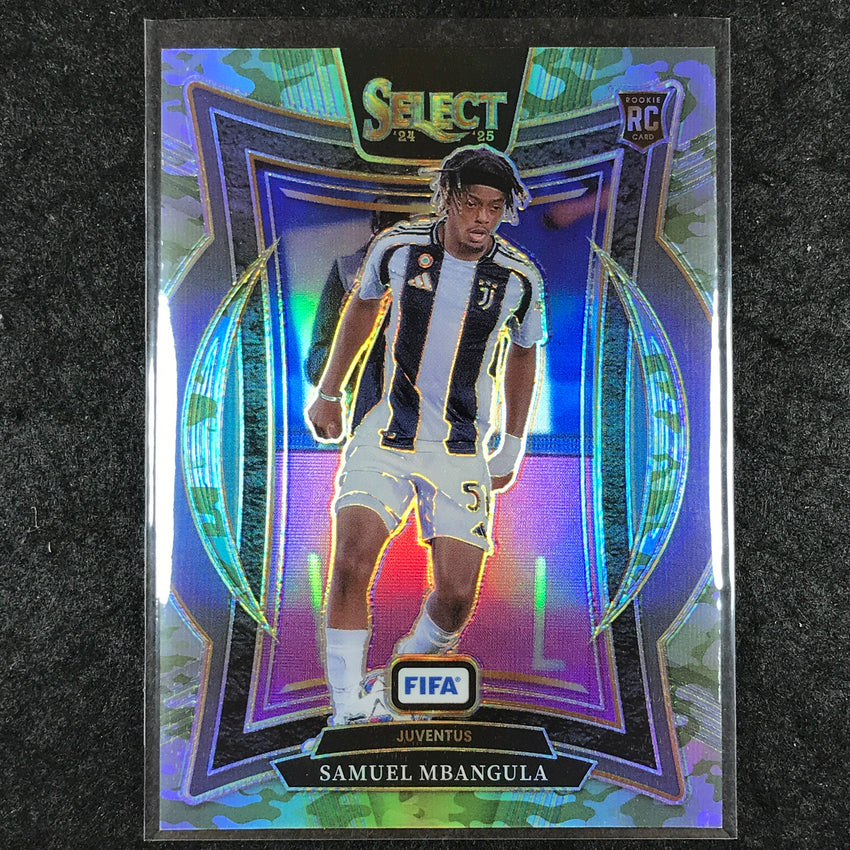 2024-25 Select FIFA SAMUEL MBANGULA Terrace Rookie Camo /135 #38
