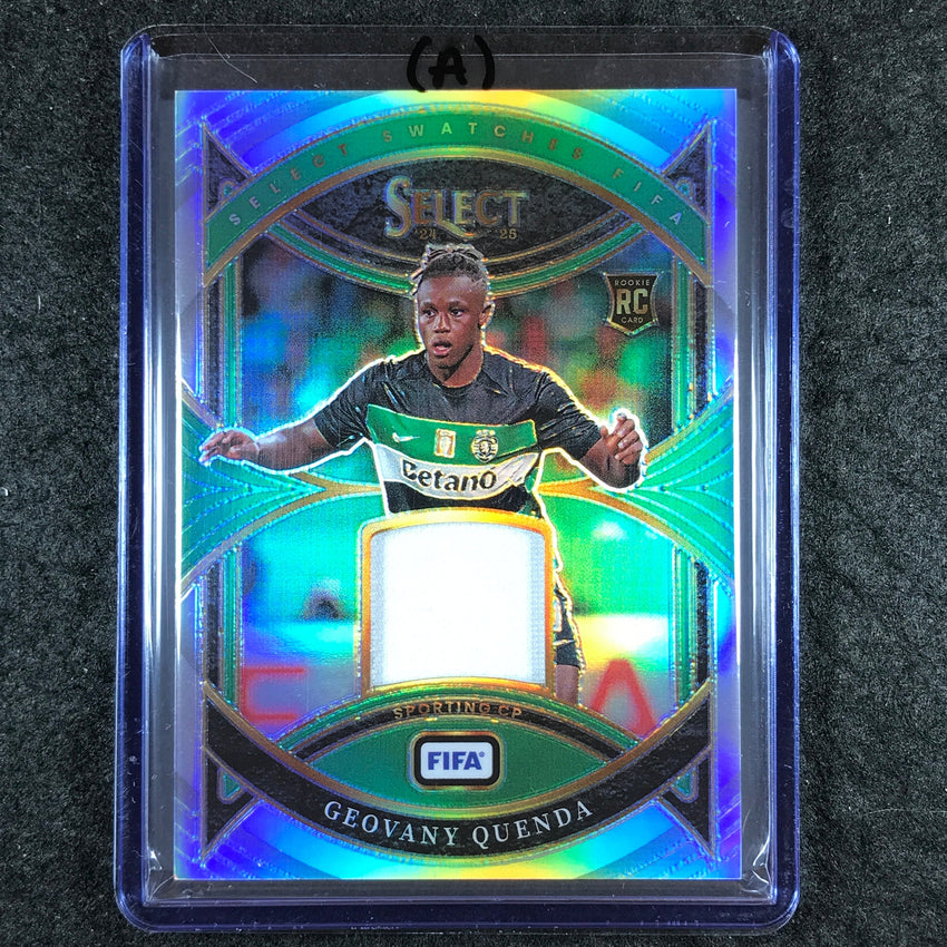 2024-25 Select FIFA GEOVANY QUENDA Select Swatches Rookie Jersey Relic #GQ (A)