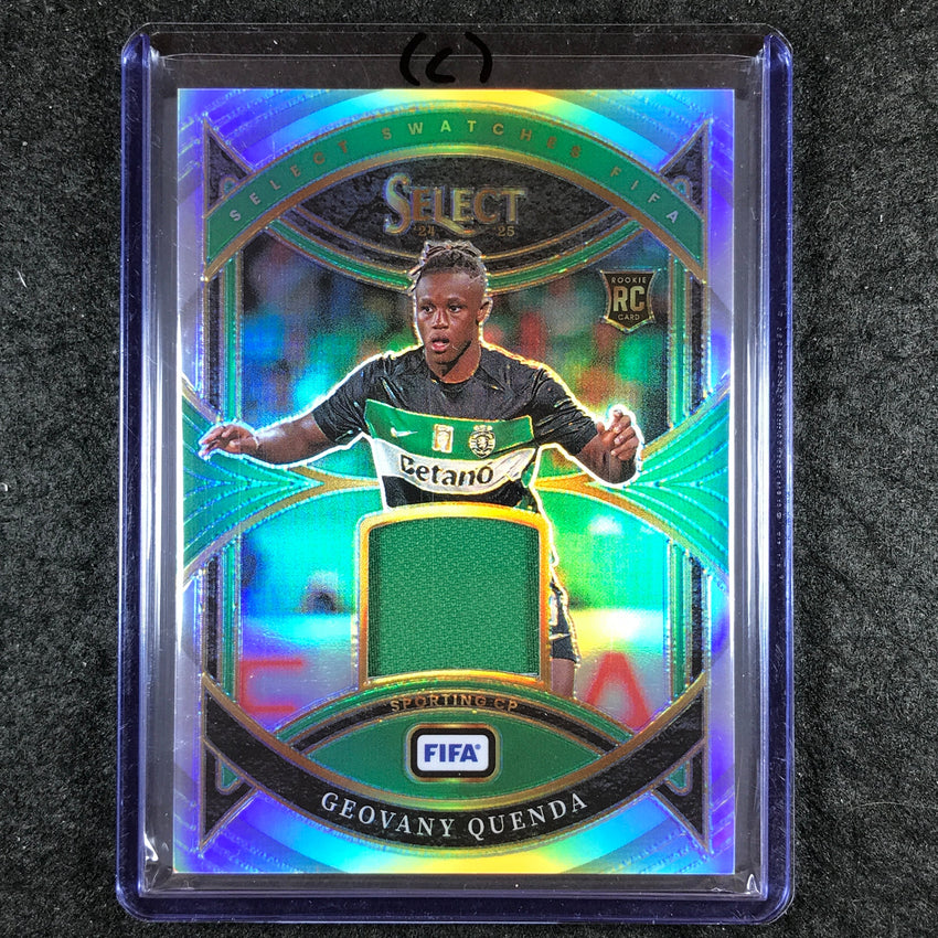 2024-25 Select FIFA GEOVANY QUENDA Select Swatches Rookie Jersey Relic #GQ (C)