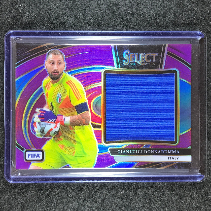 2024-25 Select FIFA GIANLUIGI DONNARUMMA Jumbo Swatches Jersey Purple 30/49