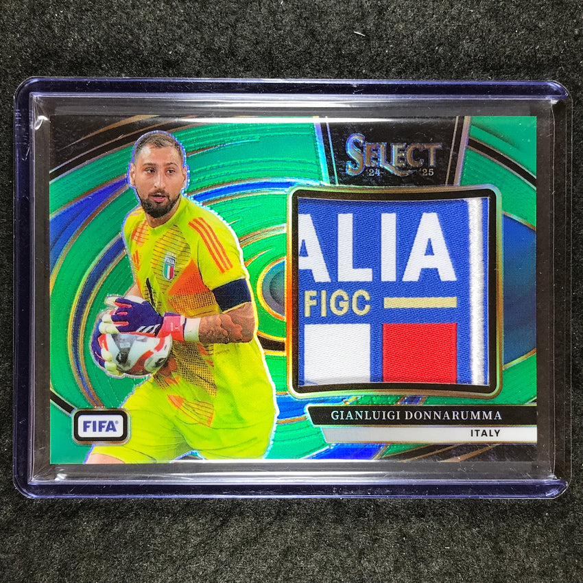 2024-25 Select FIFA GIANLUIGI DONNARUMMA Jumbo Swatches Patch Relic Green 5/5