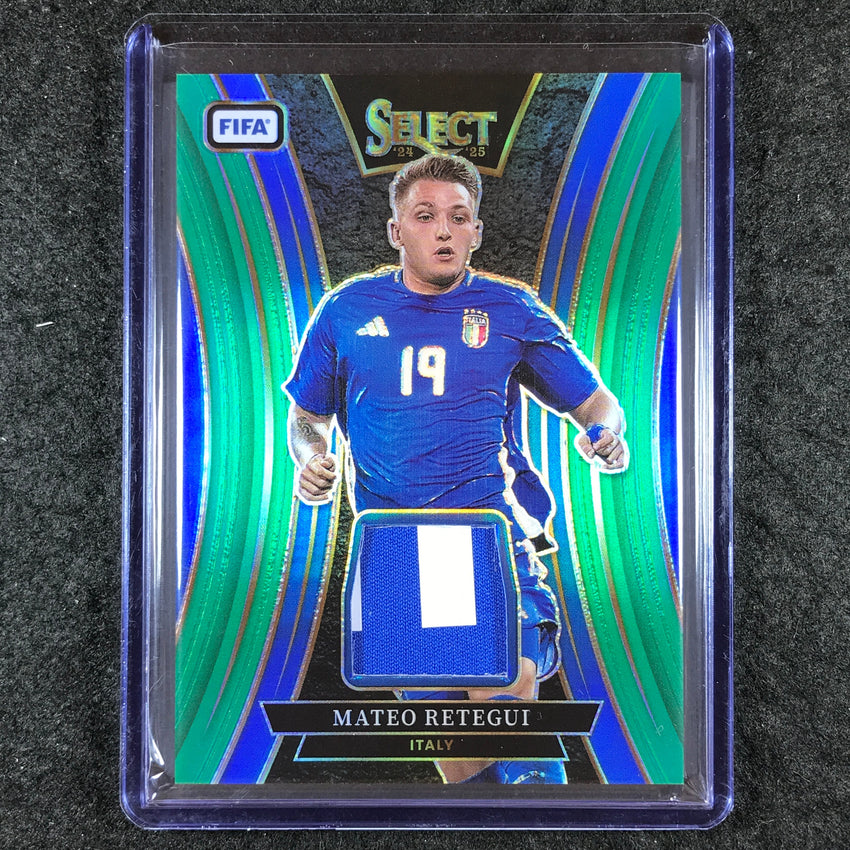 2024-25 Select FIFA MATEO RETEGUI Select Memorabilia Patch Relic Green 3/5