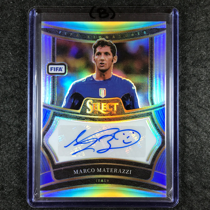 2024-25 Select FIFA MARCO MATERAZZI Signatures Auto Silver Prizm #MM (B)