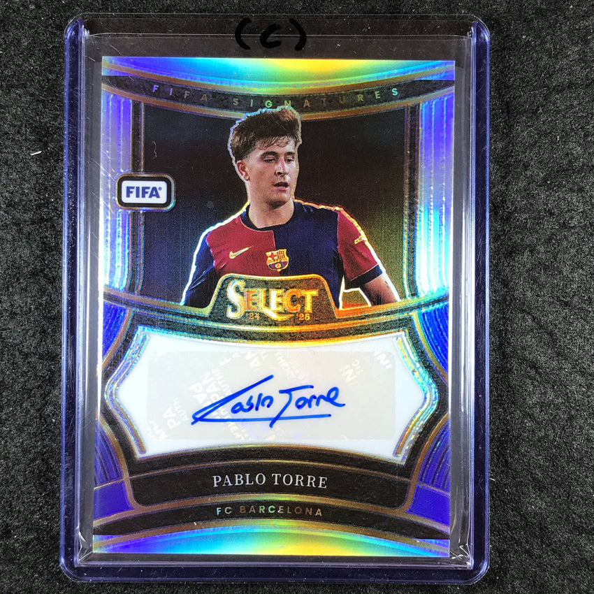 2024-25 Select FIFA PABLO TORRE Signatures Auto Silver Prizm #PT (C)