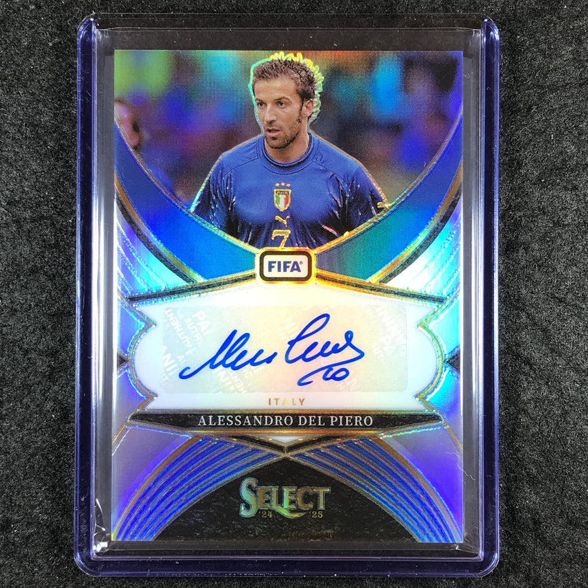 2024-25 Select FIFA ALESSANDRO DEL PIERO Select Signatures Auto Silver #ADP
