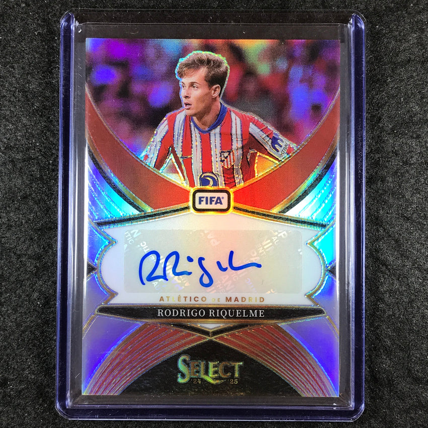 2024-25 Select FIFA RODRIGO RIQUELME Select Signatures Auto Silver Prizm #RR