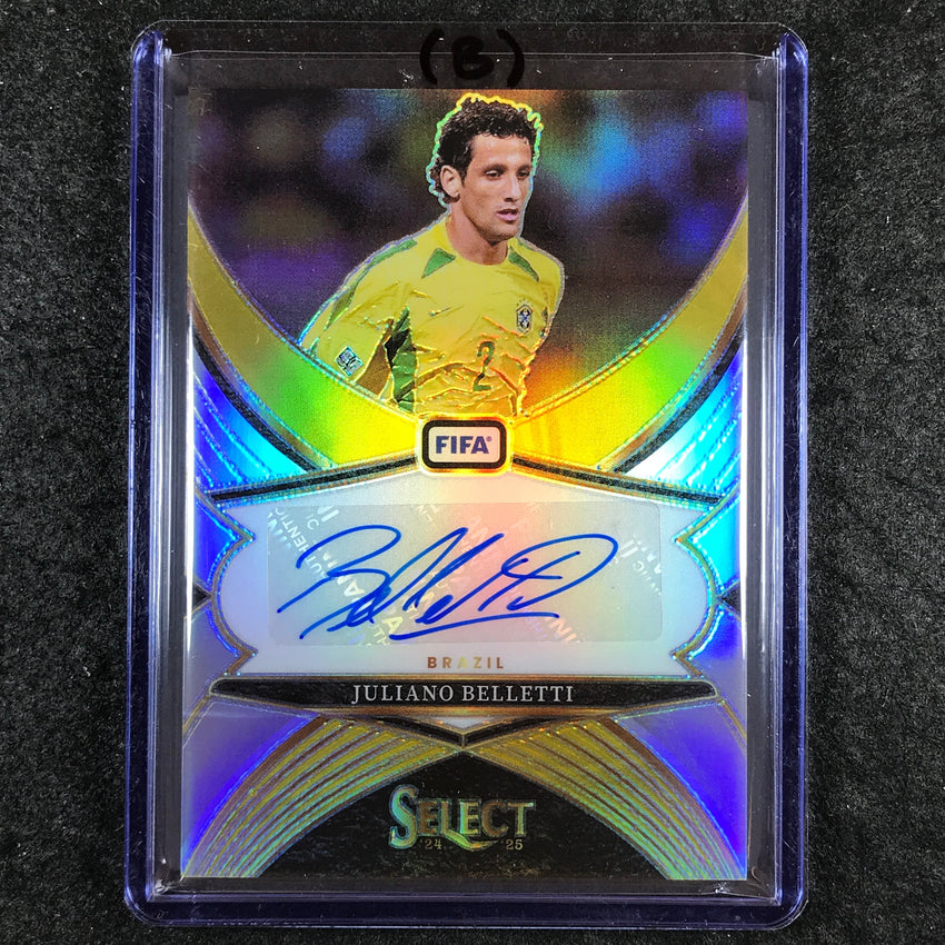 2024-25 Select FIFA JULIANO BELLETTI Select Signatures Auto Silver Prizm #JB (B)