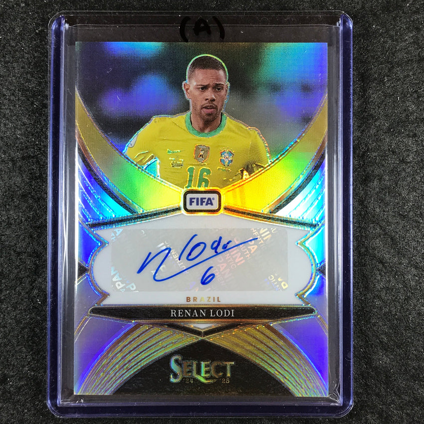 2024-25 Select FIFA RENAN LODI Select Signatures Auto Silver Prizm #RLO (A)