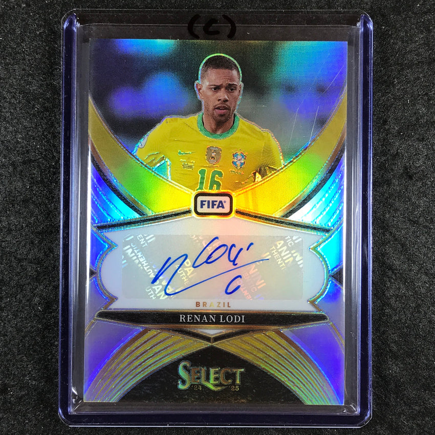 2024-25 Select FIFA RENAN LODI Select Signatures Auto Silver Prizm #RLO (C)