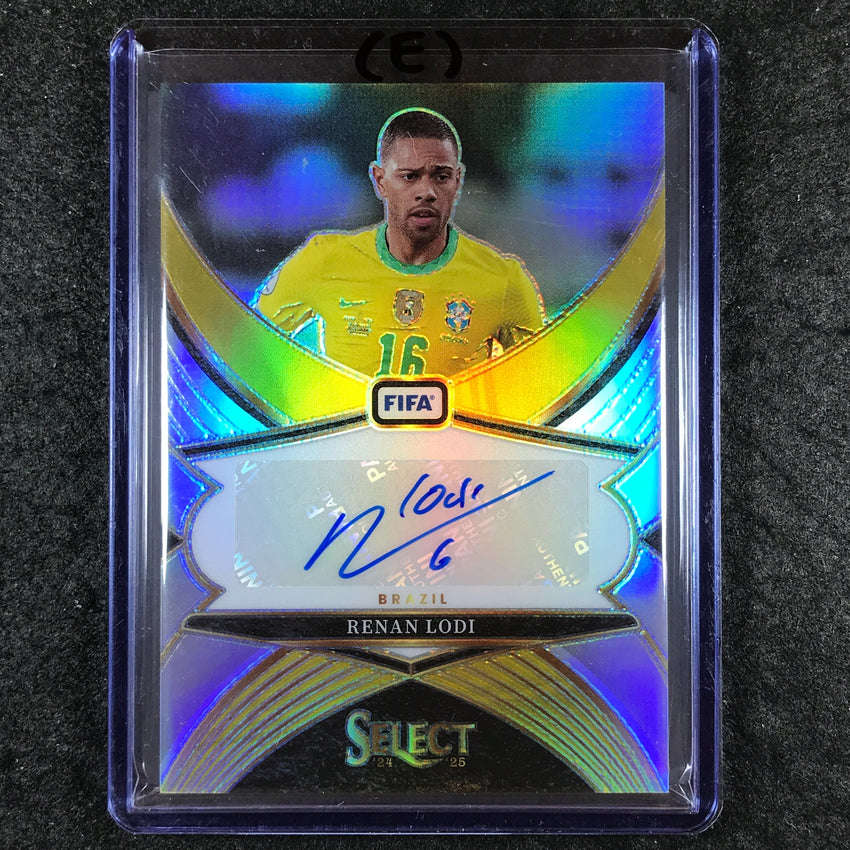 2024-25 Select FIFA RENAN LODI Select Signatures Auto Silver Prizm #RLO (E)
