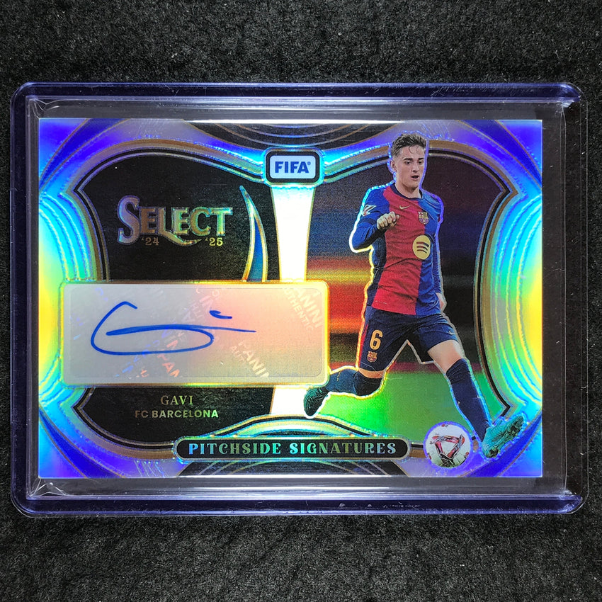 2024-25 Select FIFA GAVI Pitchside Signatures Auto Silver Prizm #G