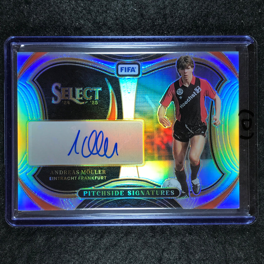 2024-25 Select FIFA ANDREAS MOLLER Pitchside Signatures Auto Silver #AM (D)