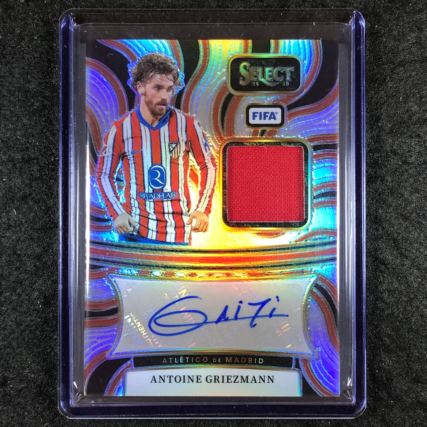 2024-25 Select FIFA ANTOINE GRIEZMANN Autographed Memorabilia Jersey Silver #AG
