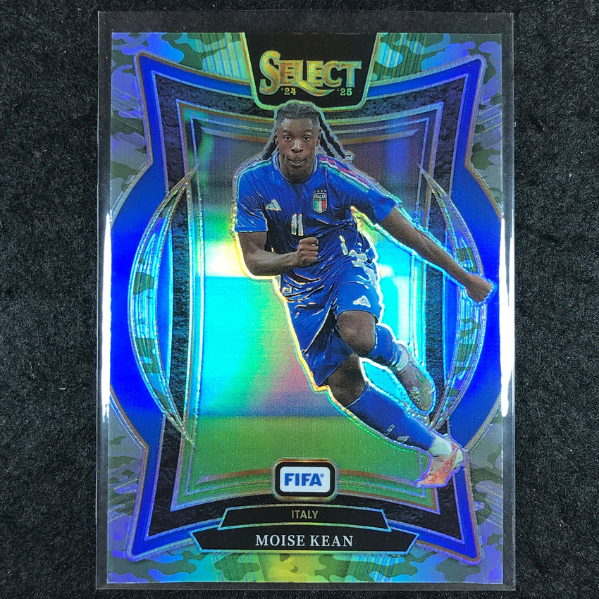 2024-25 Select FIFA MOISE KEAN Terrace Camo /135 #85