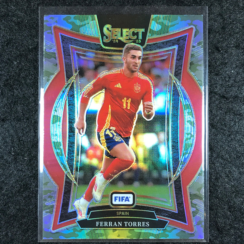 2024-25 Select FIFA FERRAN TORRES Terrace Camo /135 #91