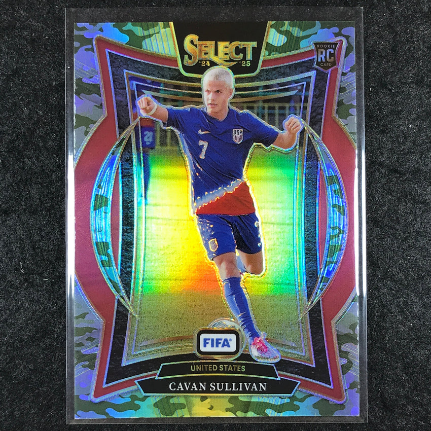 2024-25 Select FIFA CAVAN SULLIVAN Terrace Rookie Camo /135 #98
