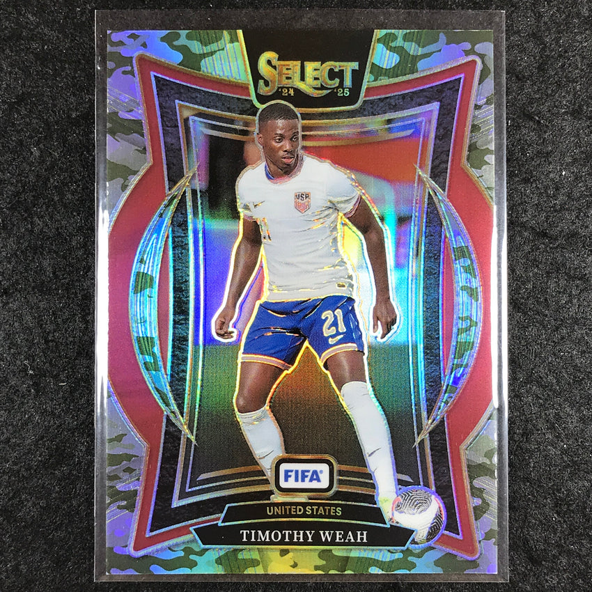2024-25 Select FIFA TIMOTHY WEAH Terrace Camo /135 #99