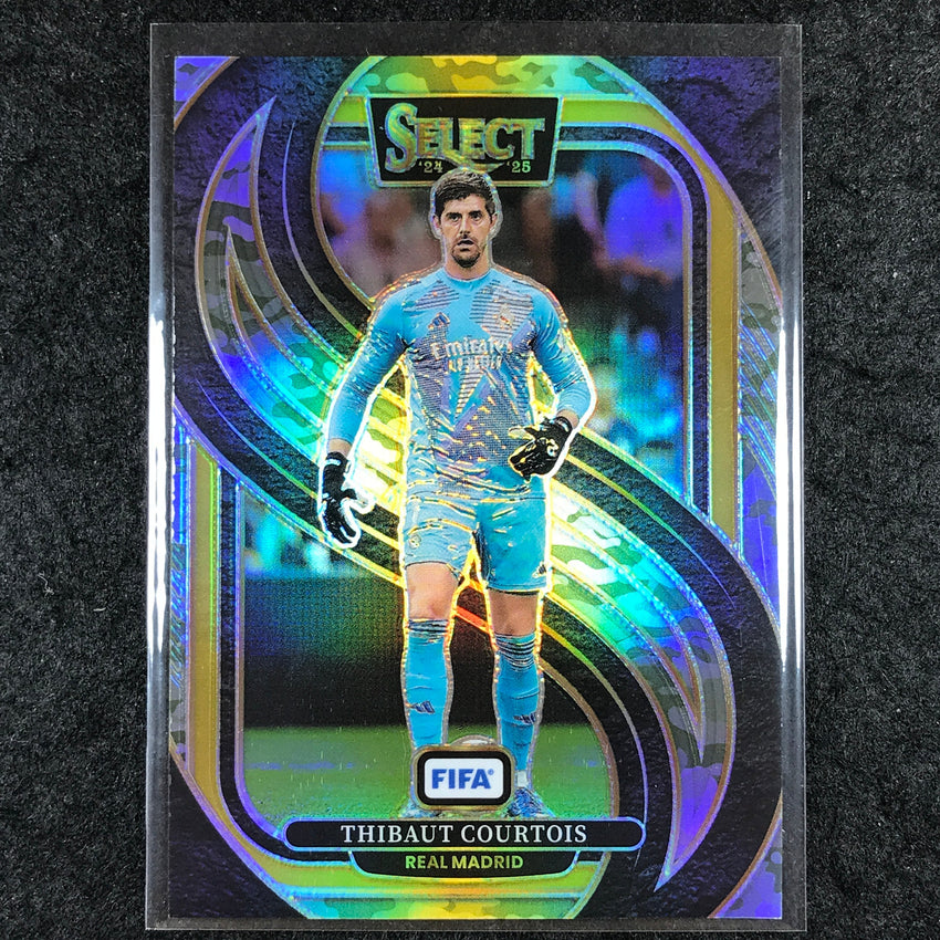 2024-25 Select FIFA THIBAUT COURTOIS Mezzanine Camo /135 #103