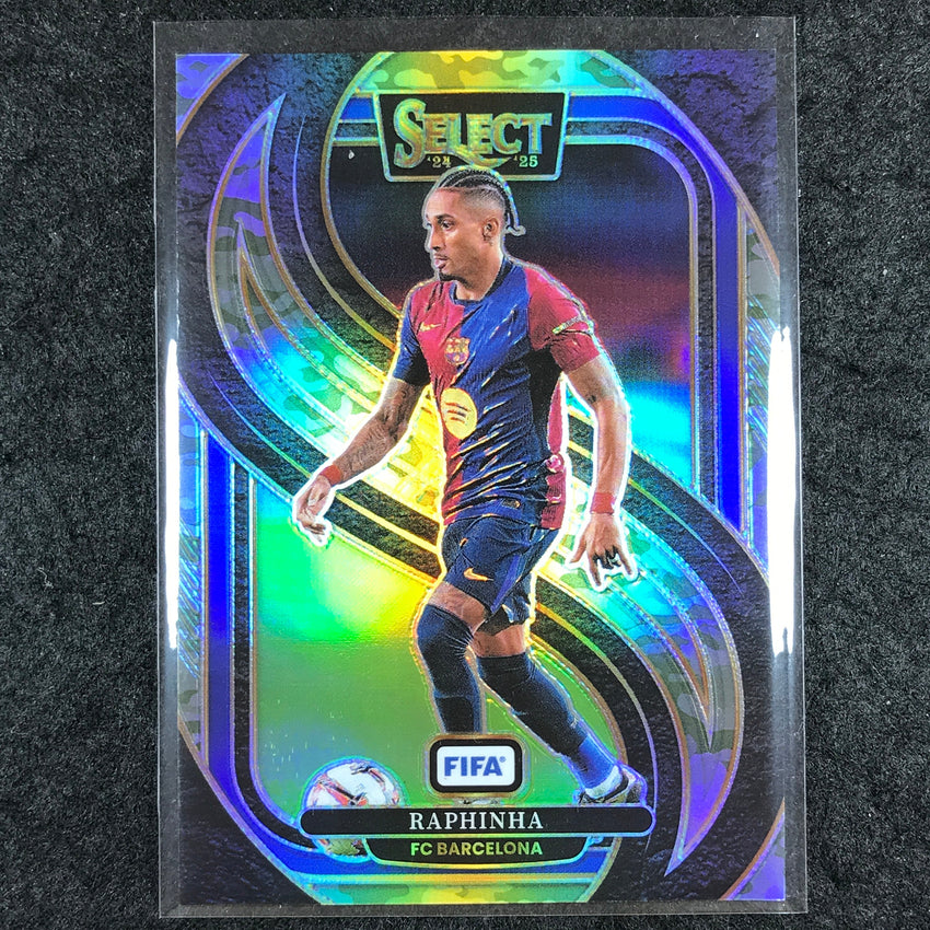 2024-25 Select FIFA RAPHINHA Mezzanine Camo /135 #105