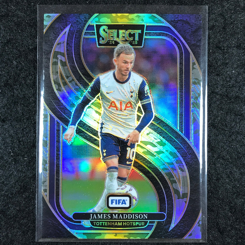2024-25 Select FIFA JAMES MADDISON Mezzanine Camo /135 #127