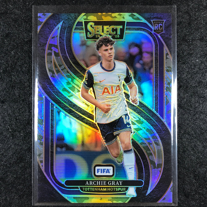 2024-25 Select FIFA ARCHIE GRAY Mezzanine Rookie Camo /135 #128