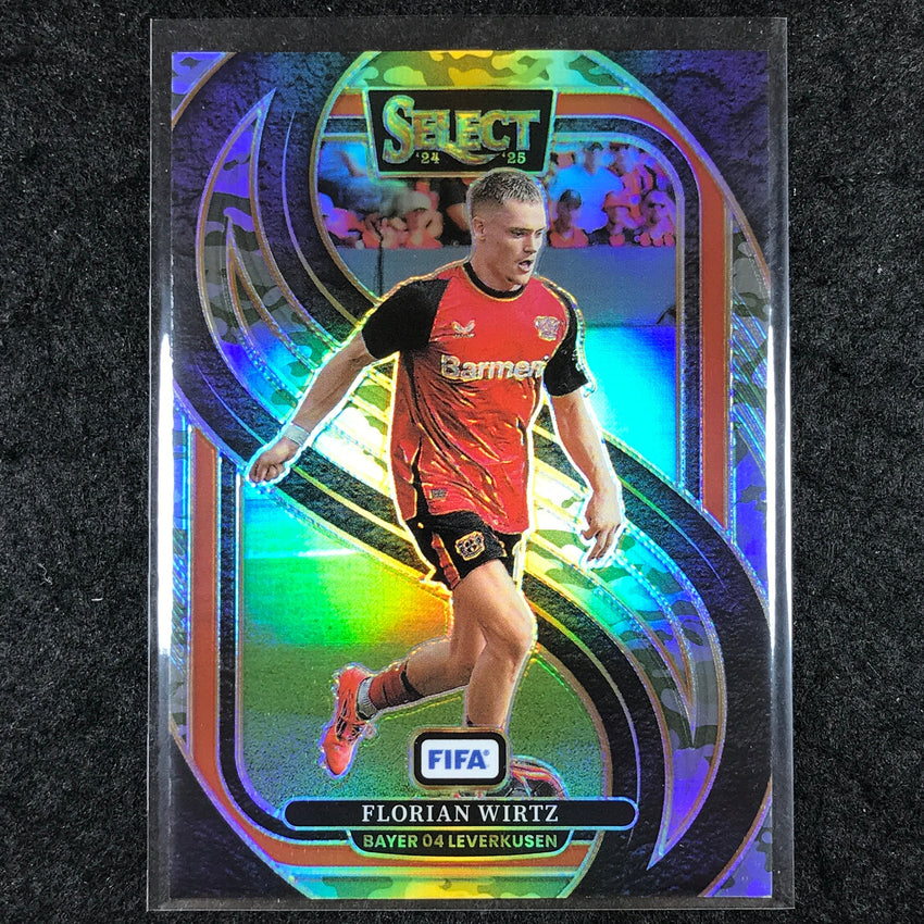 2024-25 Select FIFA FLORIAN WIRTZ Mezzanine Camo /135 #129
