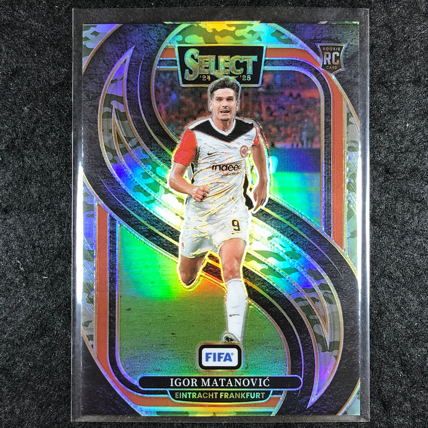 2024-25 Select FIFA IGOR MATANOVIC Mezzanine Rookie Camo /135 #134