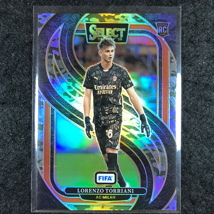 2024-25 Select FIFA LORENZO TORRIANI Mezzanine Rookie Camo /135 #143