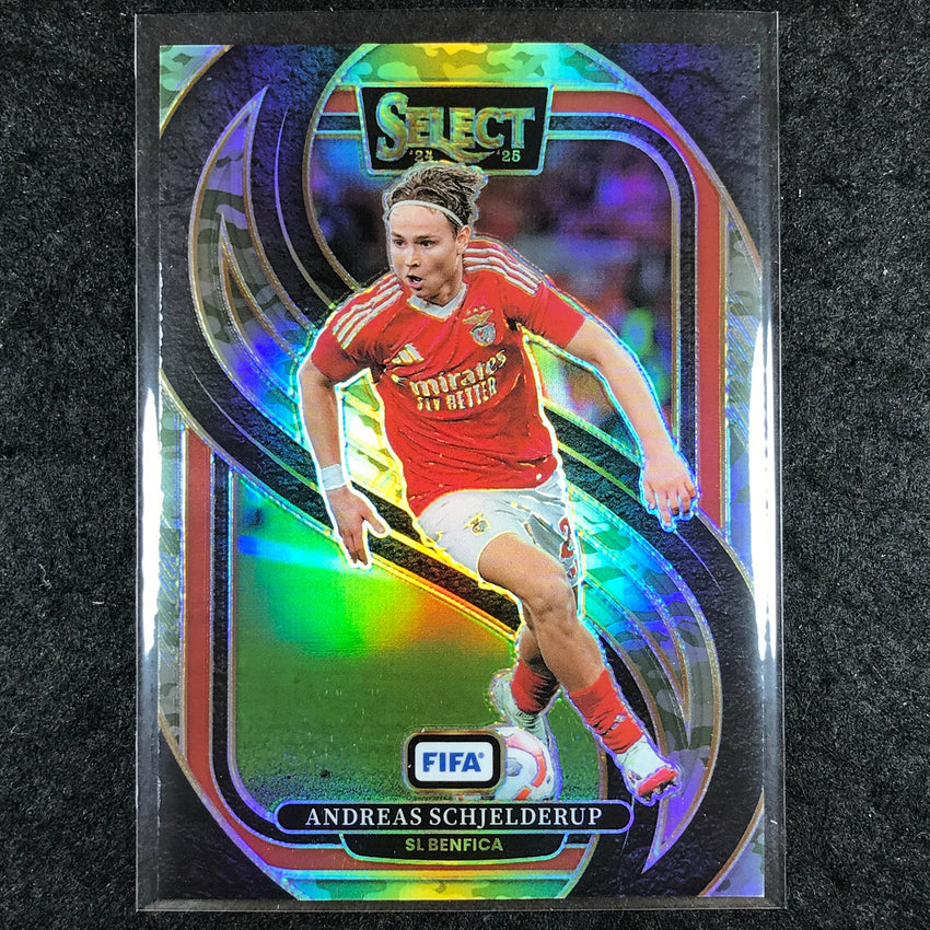 2024-25 Select FIFA ANDREAS SCHJELDERUP Mezzanine Camo /135 #152