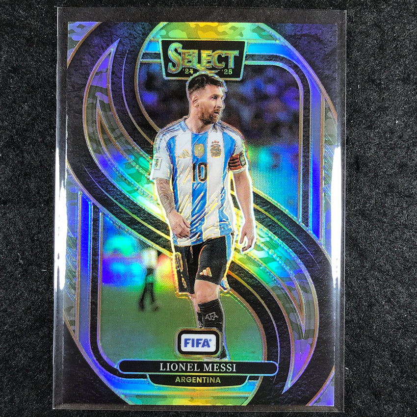 2024-25 Select FIFA LIONEL MESSI Mezzanine Camo 10/135 #158
