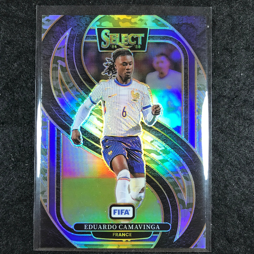 2024-25 Select FIFA EDUARDO CAMAVINGA Mezzanine Camo /135 #174