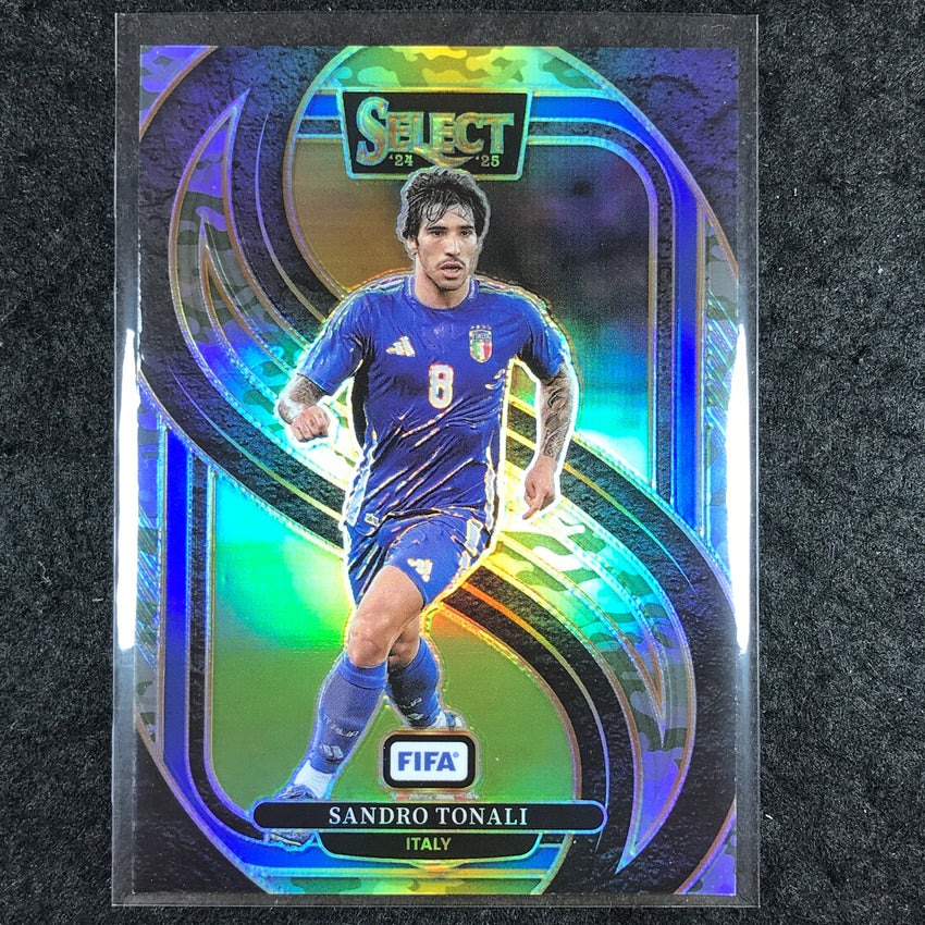 2024-25 Select FIFA SANDRO TONALI Mezzanine Camo /135 #182
