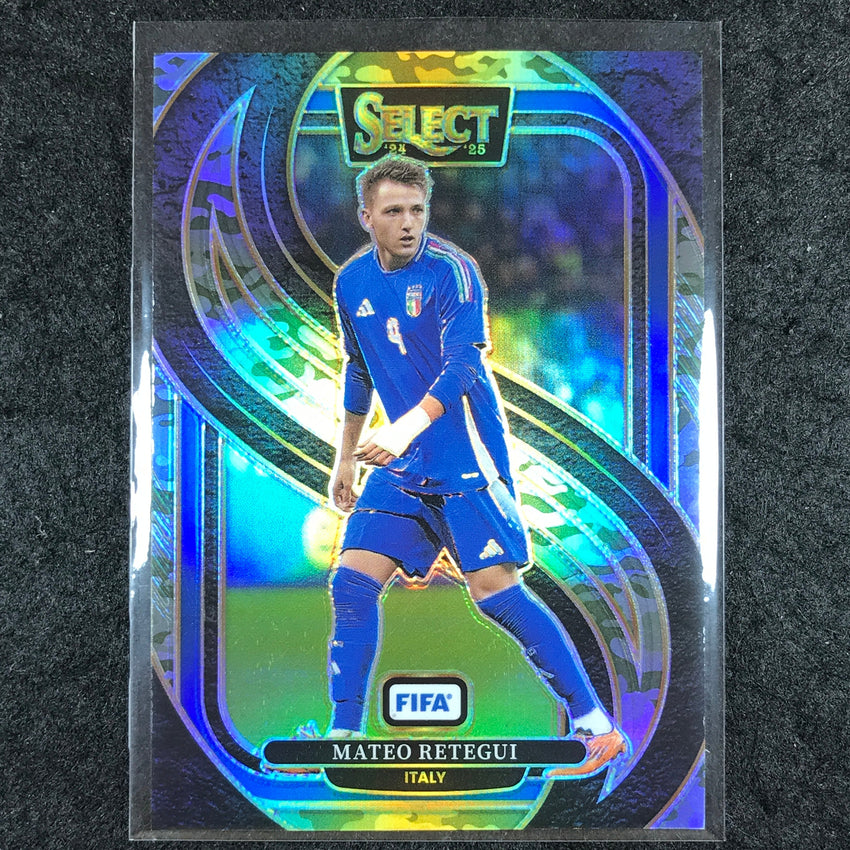 2024-25 Select FIFA MATEO RETEGUI Mezzanine Camo /135 #185