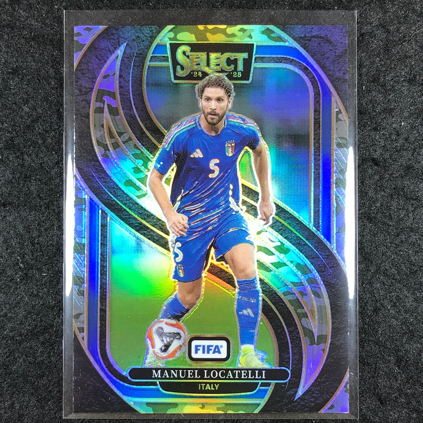 2024-25 Select FIFA MANUEL LOCATELLI Mezzanine Camo /135 #186