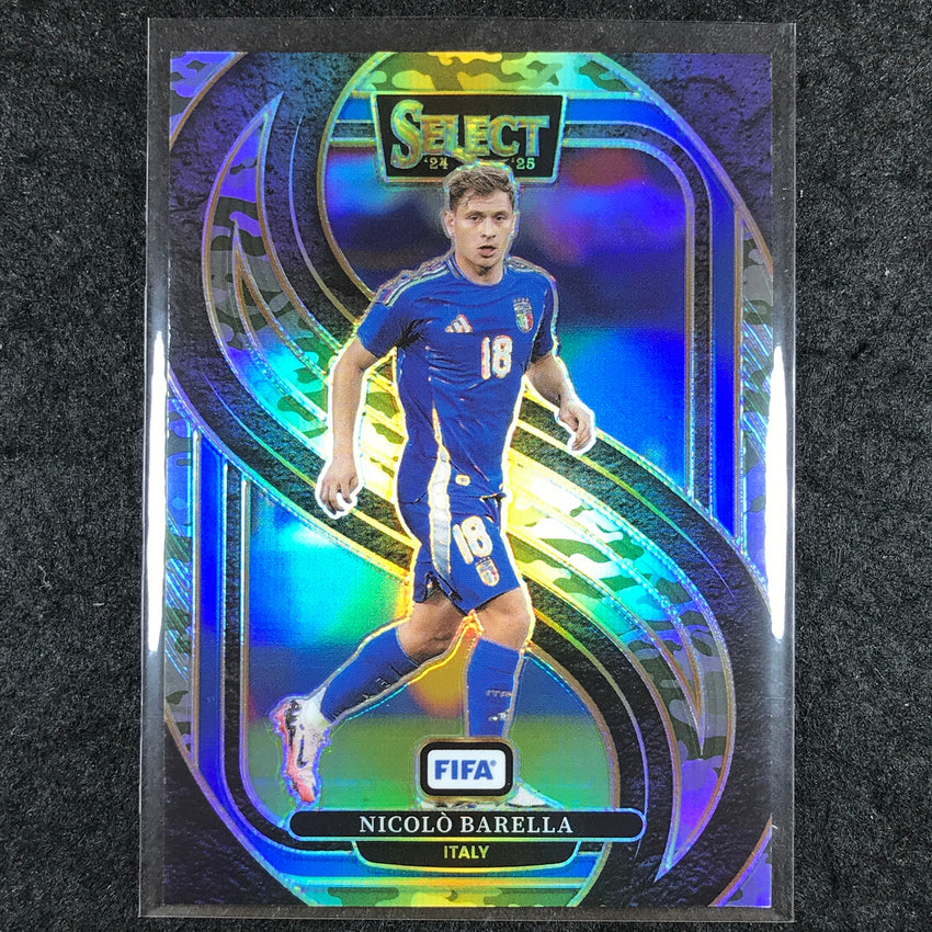 2024-25 Select FIFA NICOLO BARELLA Mezzanine Camo /135 #187