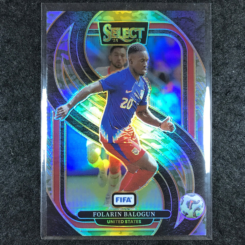 2024-25 Select FIFA FOLARIN BALOGUN Mezzanine Camo /135 #196