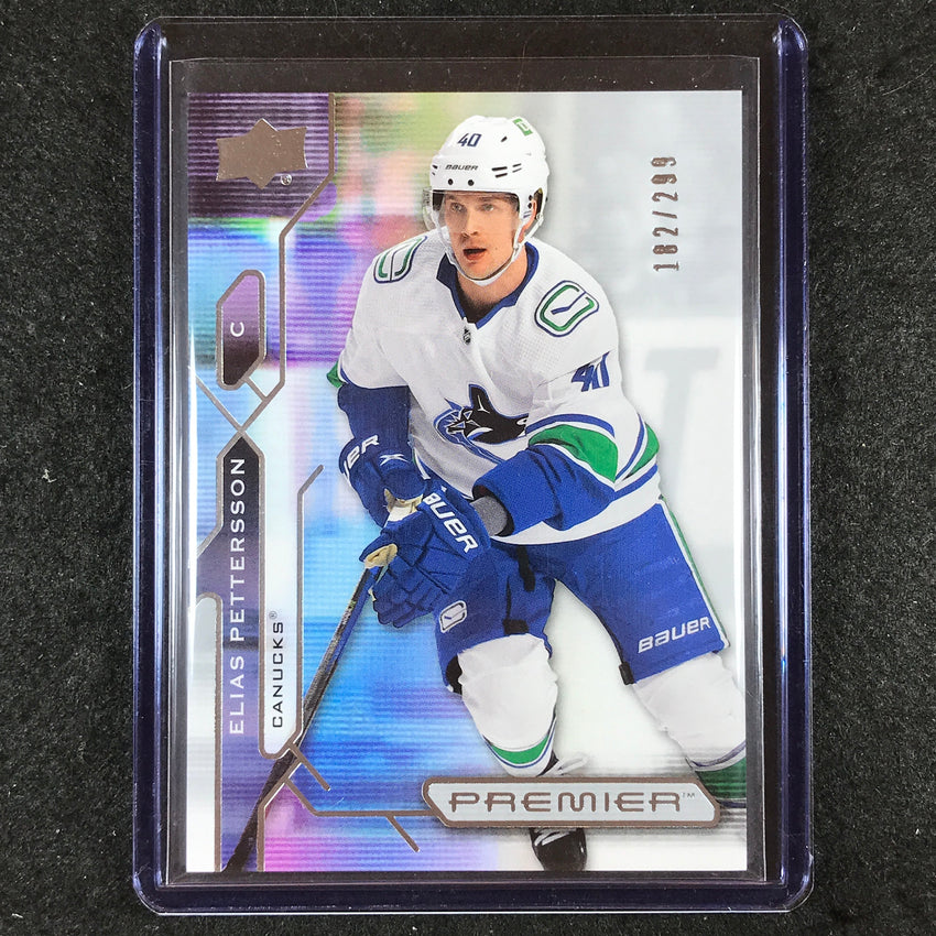2021-22 Premier Hockey ELIAS PETTERSSON Base 182/299 #56