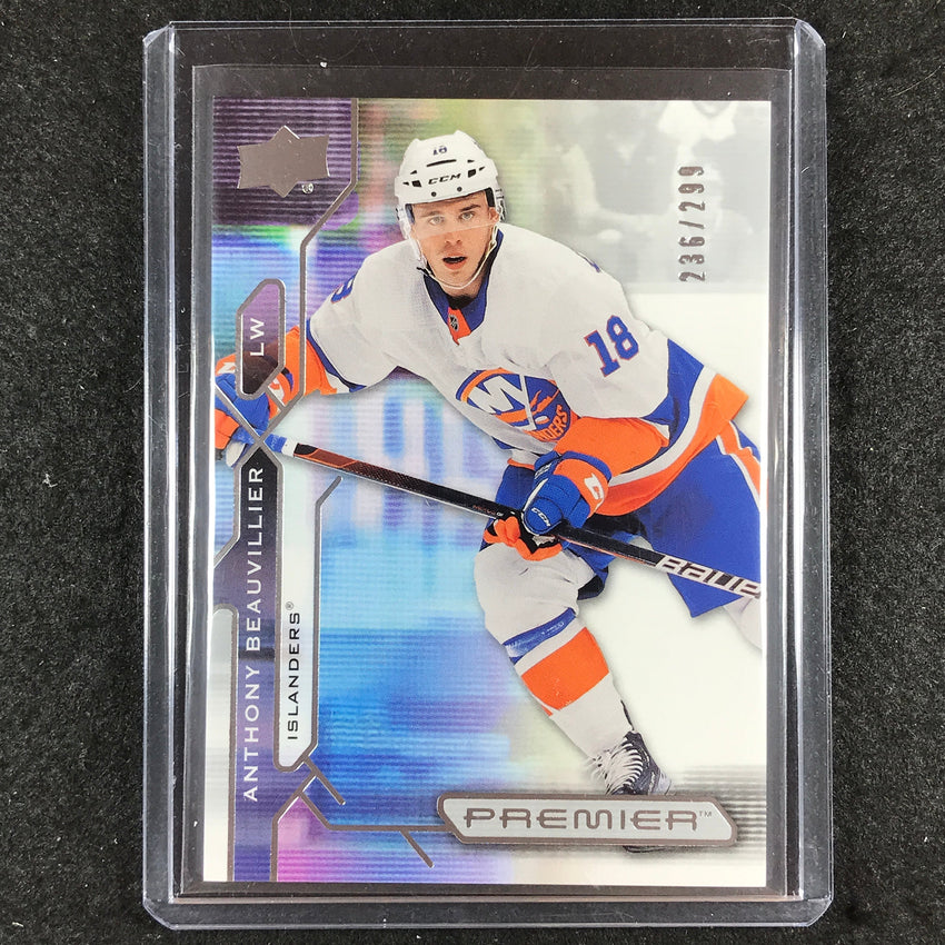 2021-22 Premier Hockey ANTHONY BEAUVILLIER Base 236/299 #57