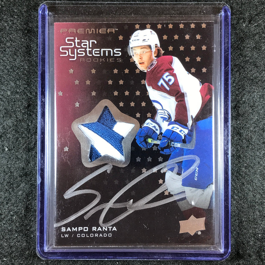 2021-22 Premier Hockey SAMPO RANTA Star Systems Rookie Patch Auto 38/149
