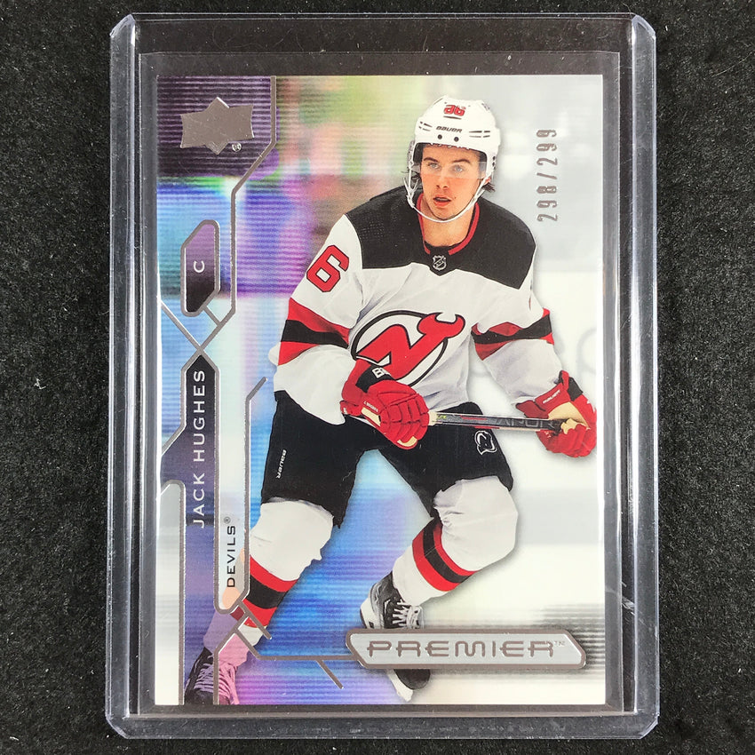 2021-22 Premier Hockey JACK HUGHES Base 298/299 #61