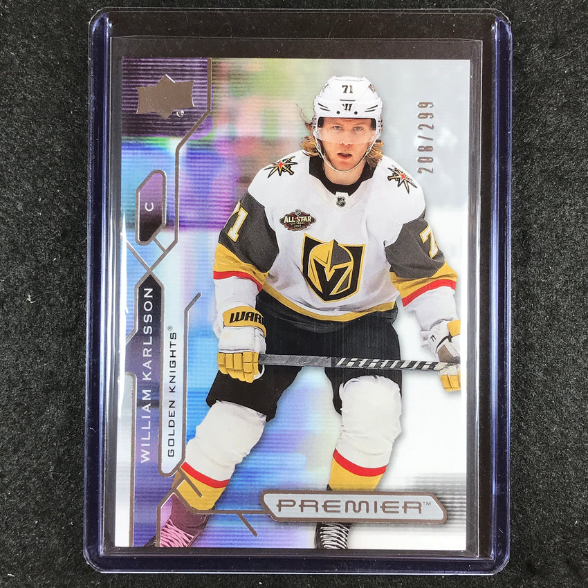 2021-22 Premier Hockey WILLIAM KARLSSON Base 208/299 #67
