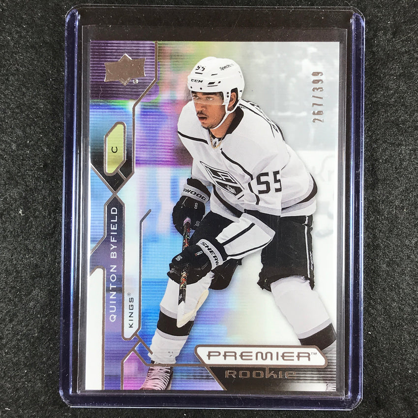 2021-22 Premier Hockey QUINTON BYFIELD Rookie Base 267/399 #109