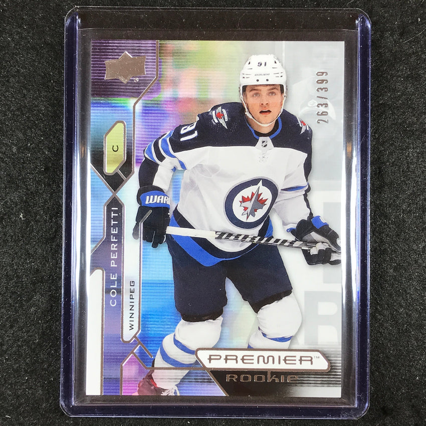 2021-22 Premier Hockey COLE PERFETTI Rookie Base 263/399 #115