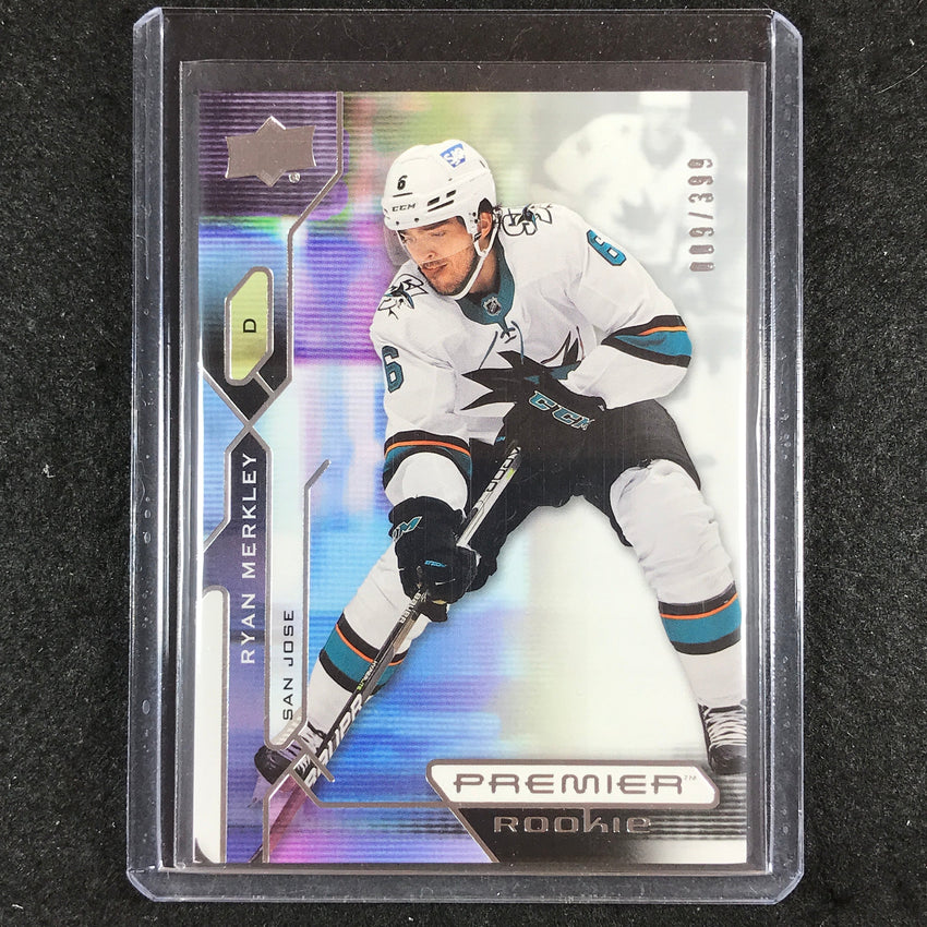 2021-22 Premier Hockey RYAN MERKLEY Rookie Base 9/399 #137