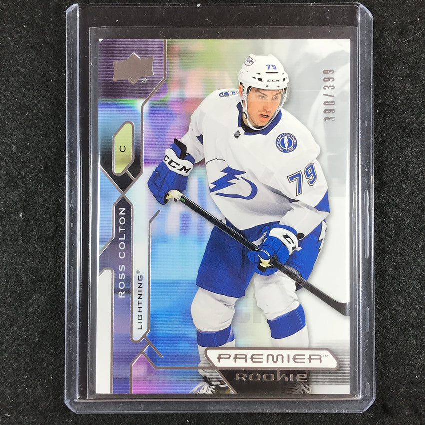 2021-22 Premier Hockey ROSS COLTON Rookie Base 390/399 #144