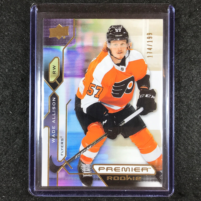 2021-22 Premier Hockey WADE ALLISON Rookie Base Gold 174/199 #131