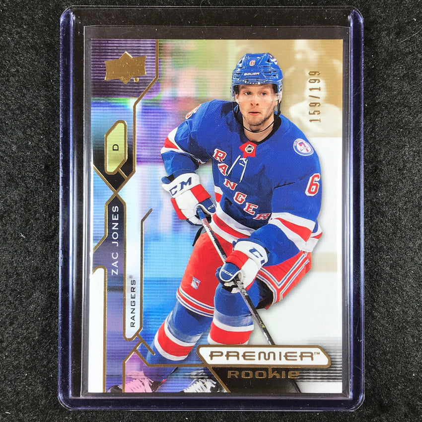 2021-22 Premier Hockey ZAC JONES Rookie Base Gold 159/199 #145